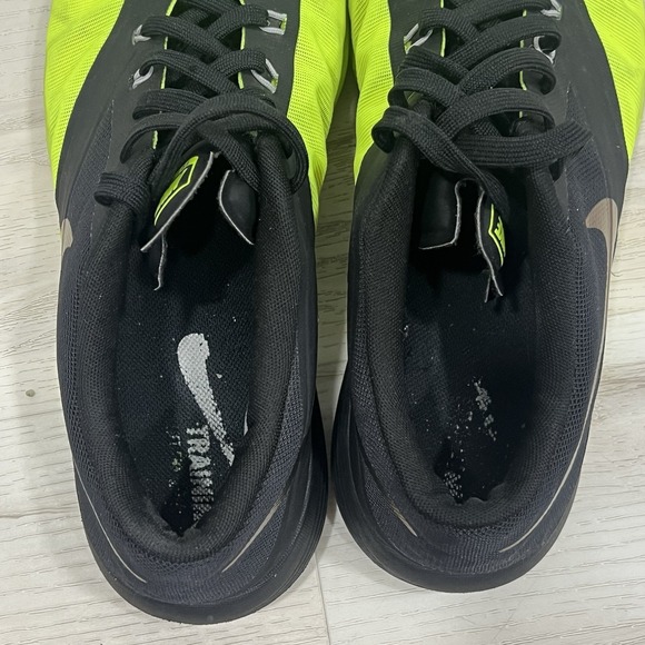 Nike FS Lite Trainer 4 Running Shoes Mens 9.5 Black Sneakers Trainers 844794-001 - Picture 7 of 8